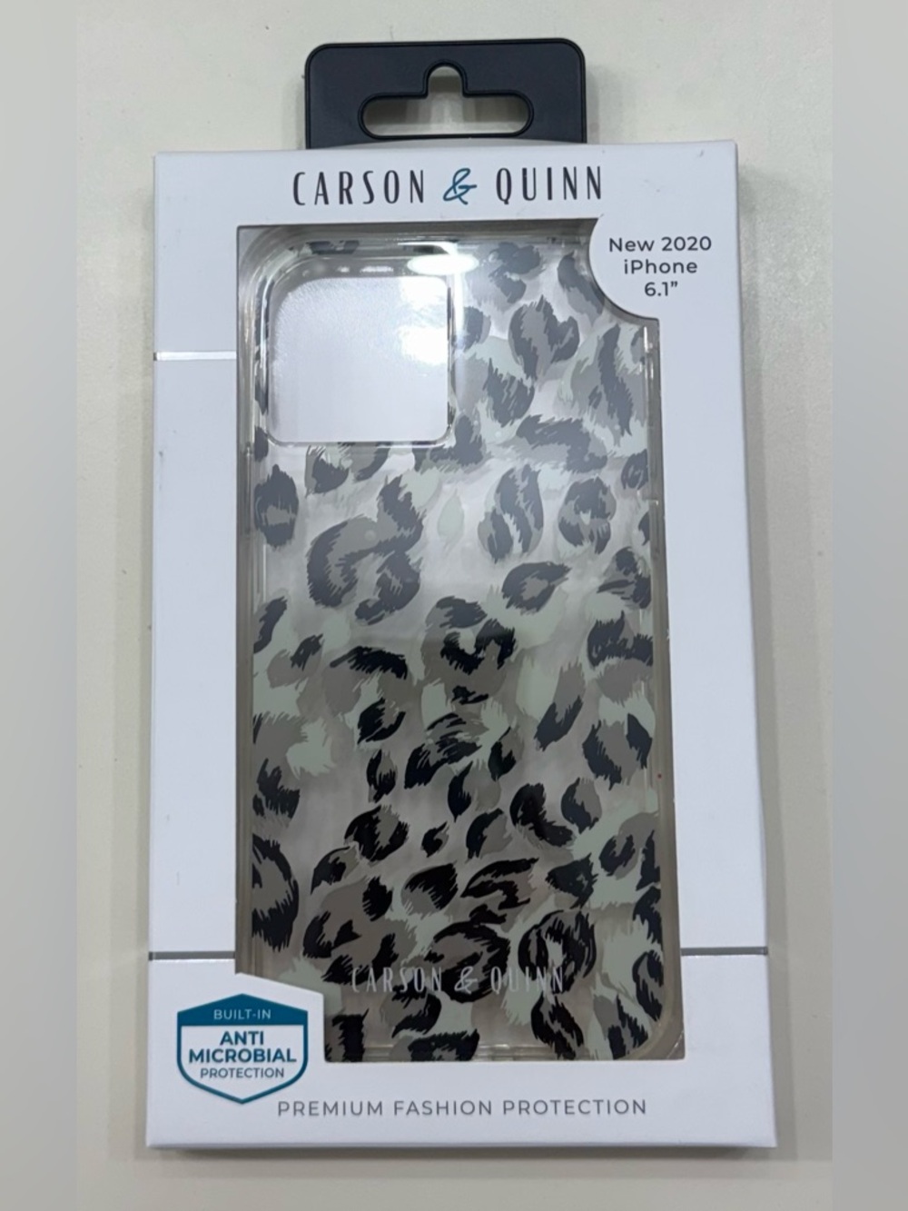 Carson & Quinn Leopard Print iPhone 6.1” Case – New in Box